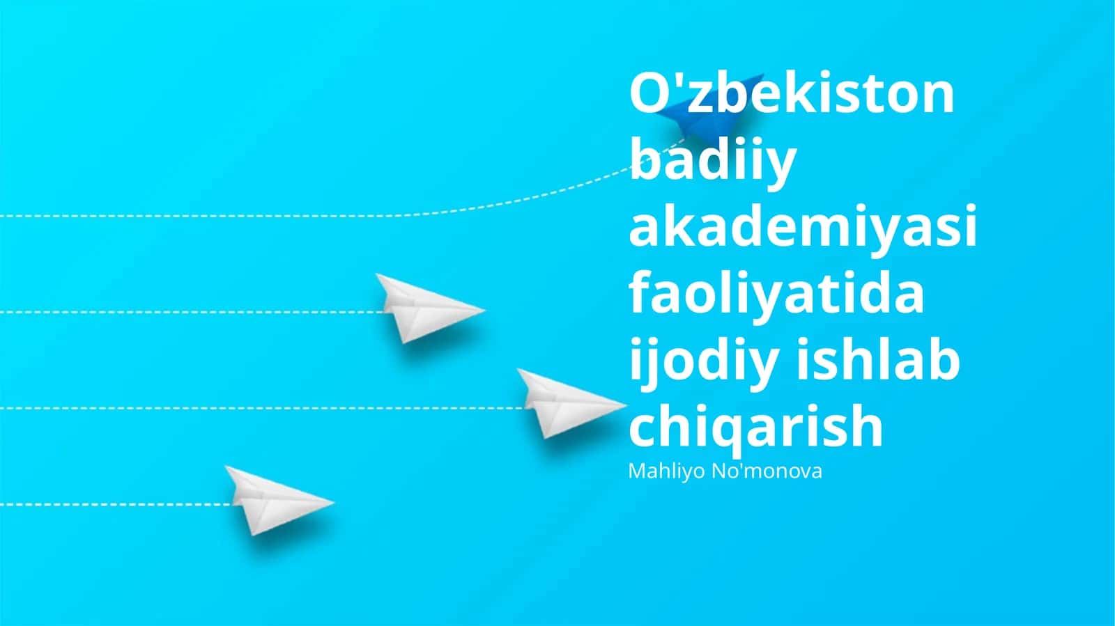 O'zbekiston Badiiy Akademiyasi faoliyatida ijodiy ishlab chiqarish 1