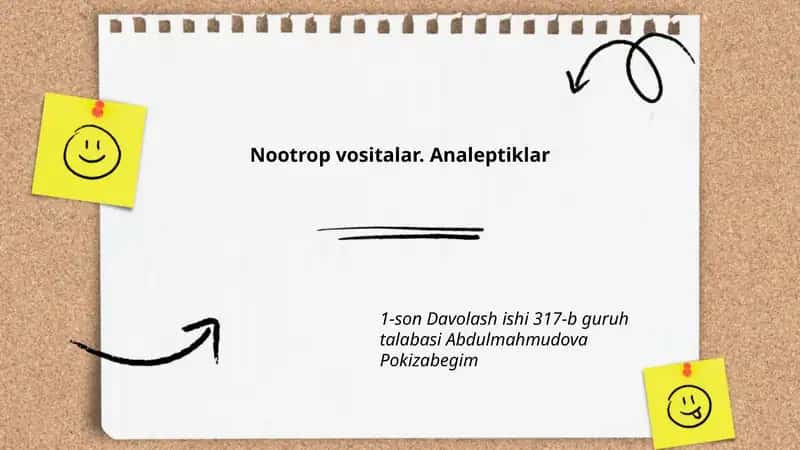 Nootrop vositalar 1