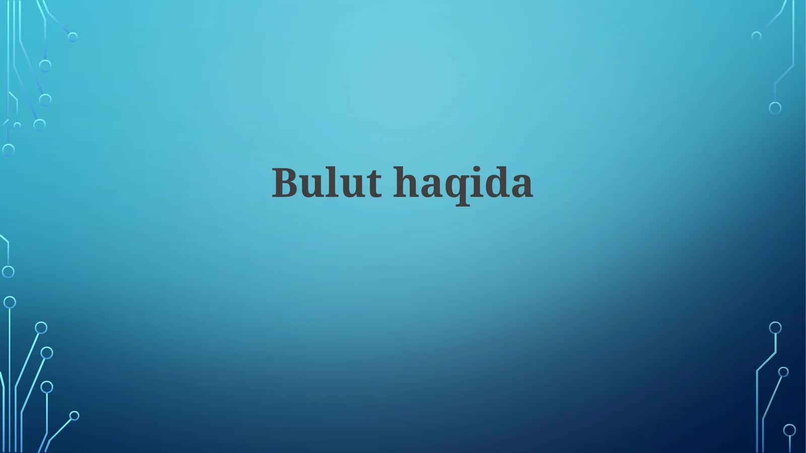 Buluthaqida 1