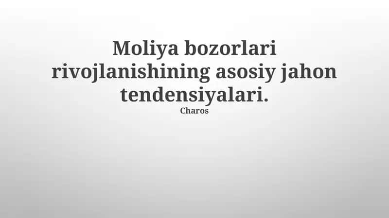 Markaziy banklarning pul-kredit siyosatining yangi yondashuvlari 1