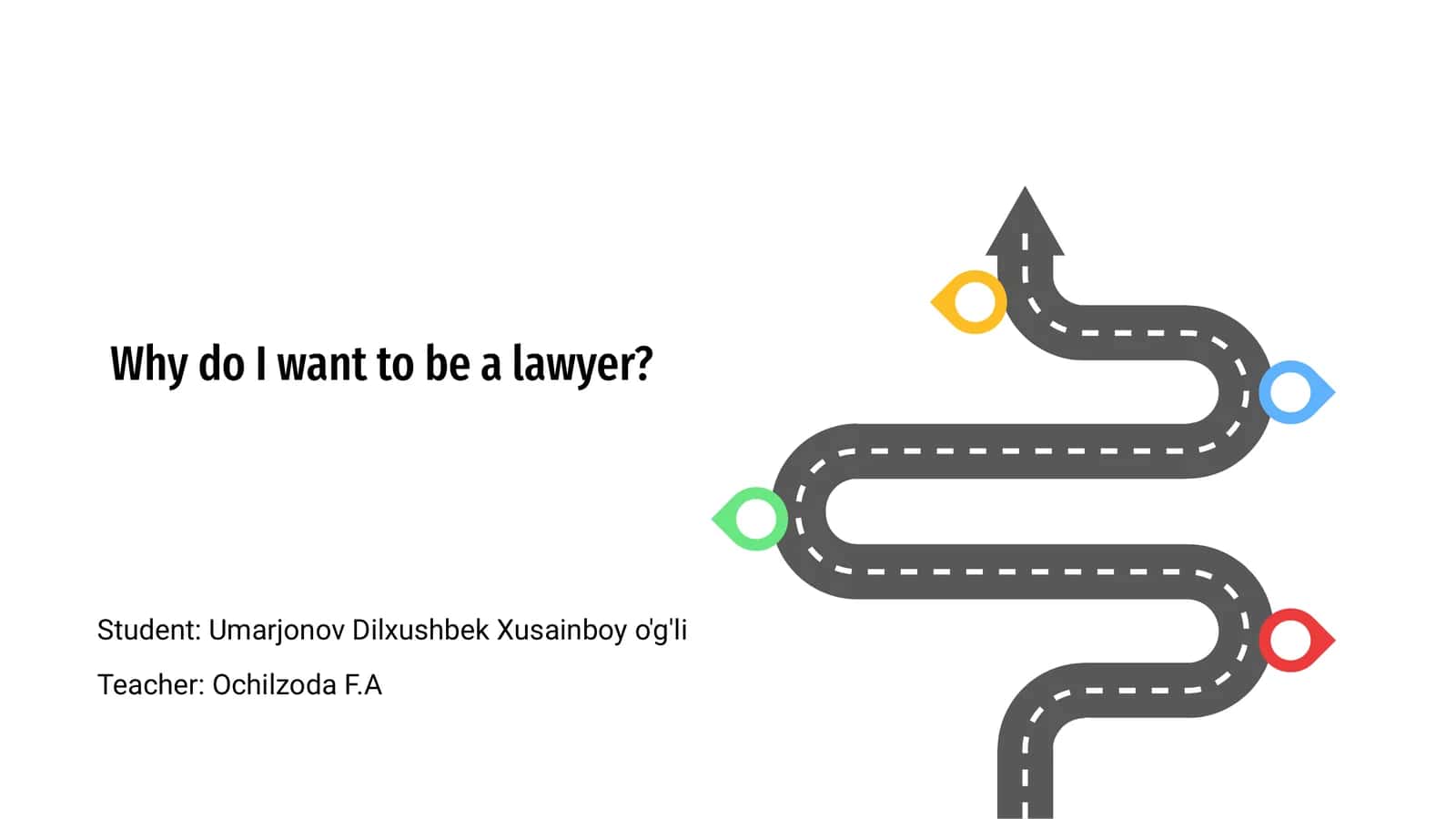 Why do I want to be a lawyer? 1