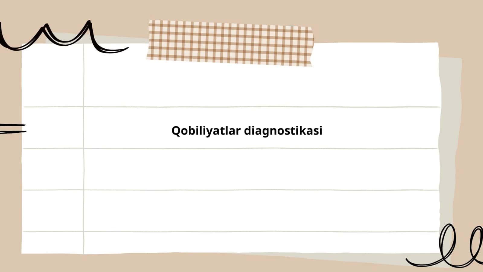 Qobiliyatlar diagnostikasi 1