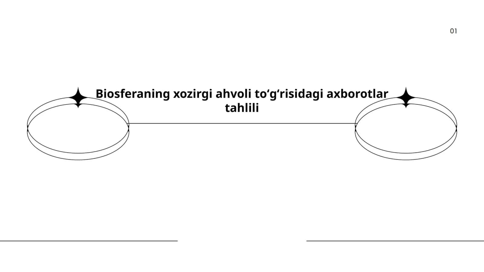Biosferaning xozirgi ahvoli toʻgʻrisidagi axborotlar tahlili 1
