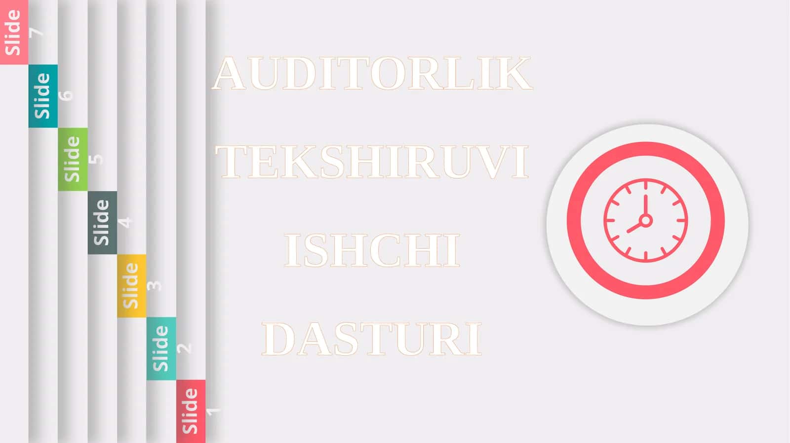 AUDITORLIK TEKSHIRUVI ISHCHI DASTURI 1
