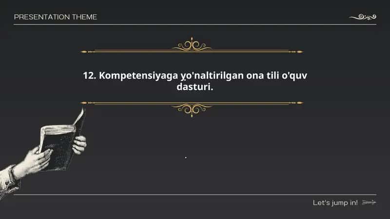 12. Kompetensiyaga ỵo'naltirilgan ona tili o'quv dasturi 1