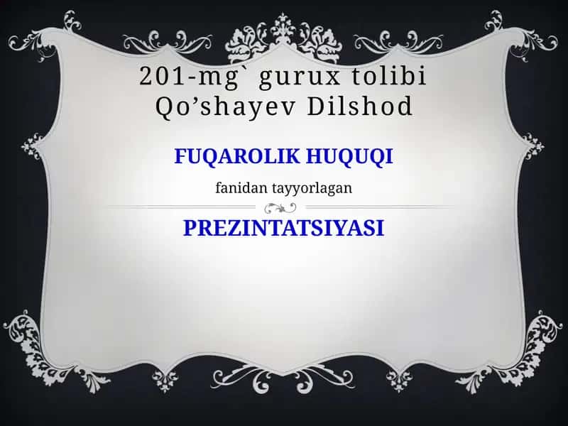 PREZINTATSIYASI 1