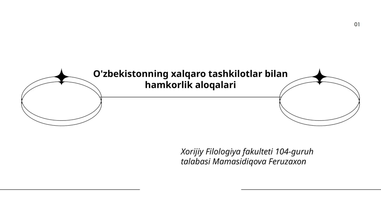 O'zbekistonning xalqaro tashkilotlar bilan hamkorlik aloqalari 1