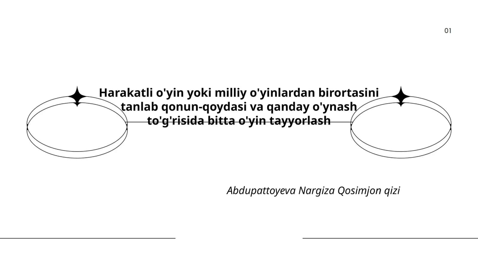 Harakatli o'yinlar tarixi 1