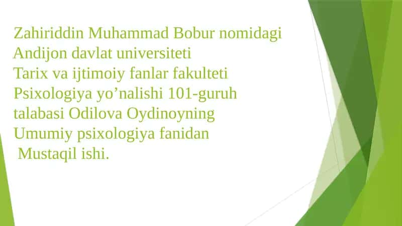 Psixologiya va falsafada ong muammosi 1