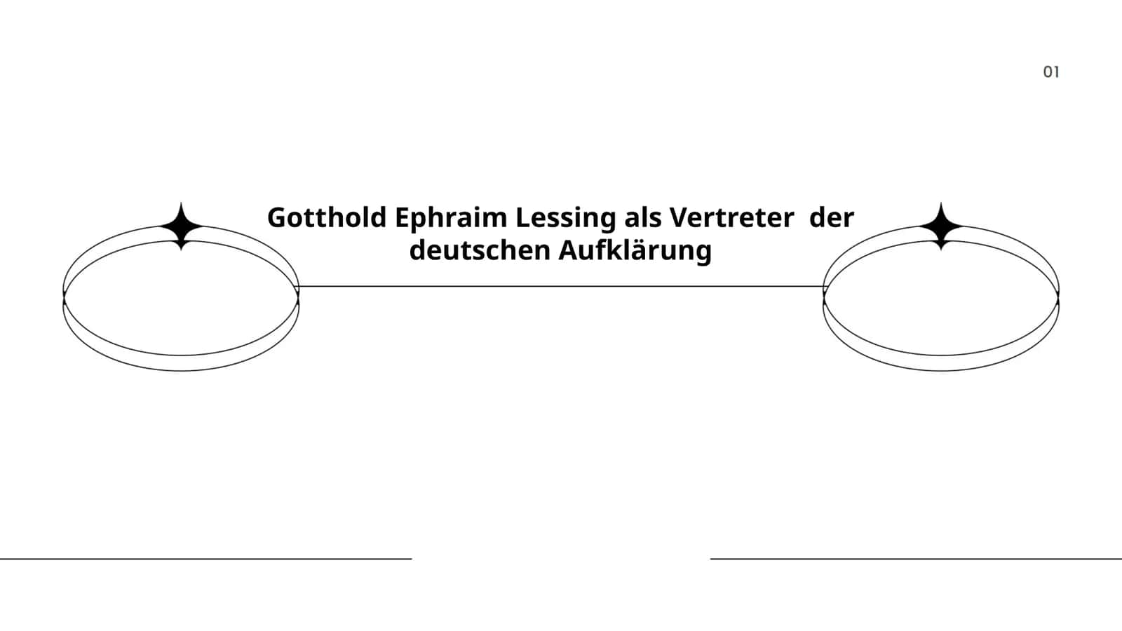 Gotthold Ephraim Lessing als Vertreter der deutschen Aufklärung 1