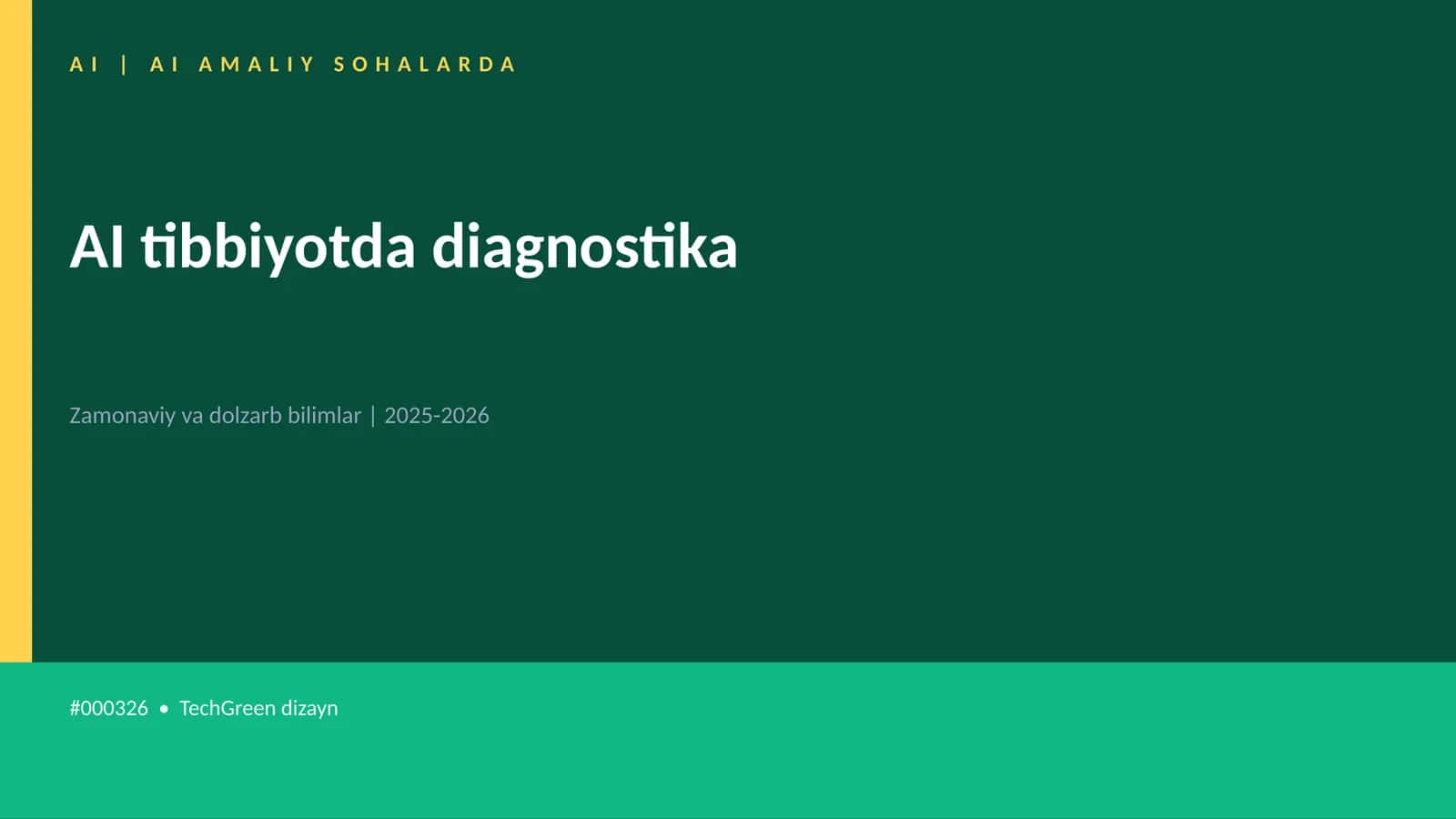 AI tibbiyotda diagnostika 1
