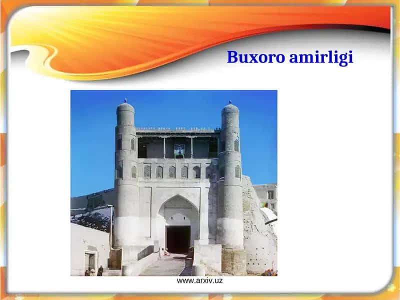 Buxoro amirligi 1