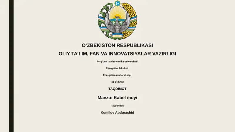 Kabel moyi 1