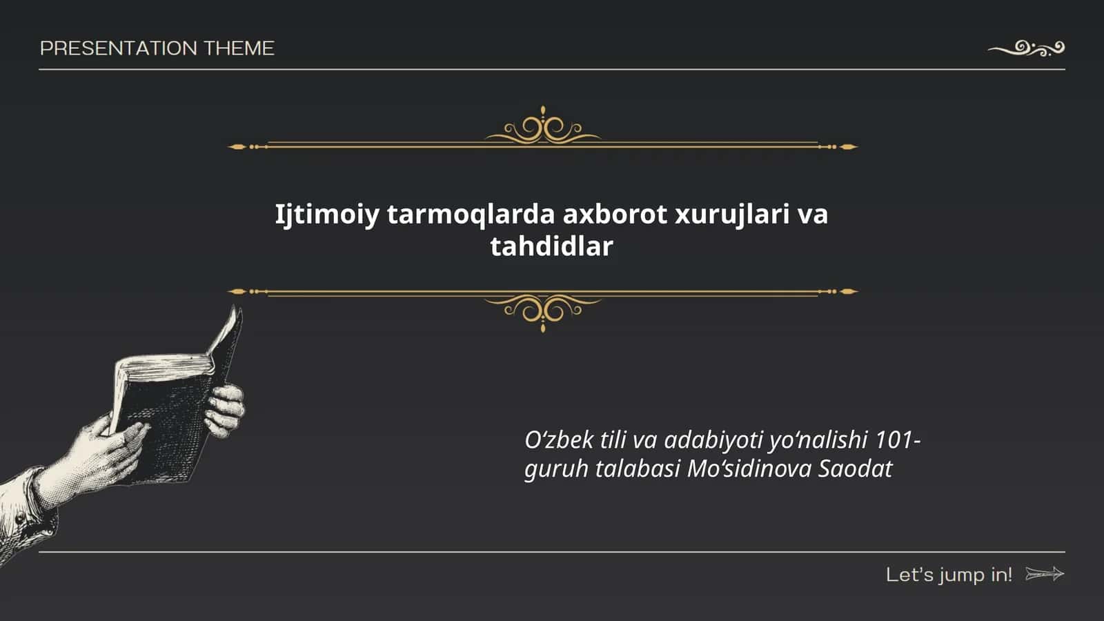 Axborot xavfsizligi choralari 1
