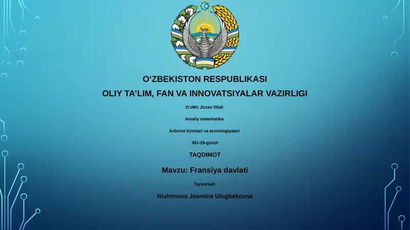 Fransiya davlati 1