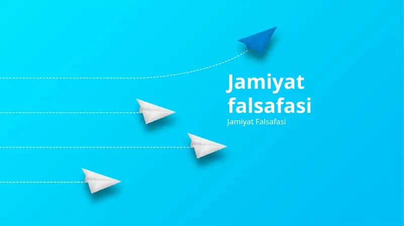 Jamiyat falsafasi 1