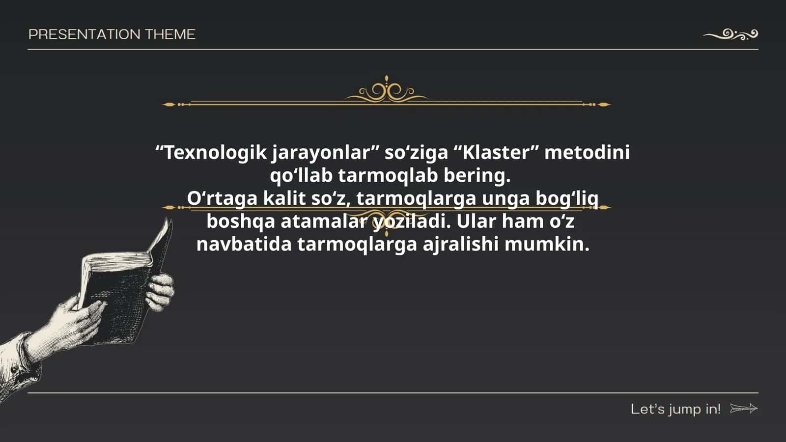 Texnologik jarayonlar 1
