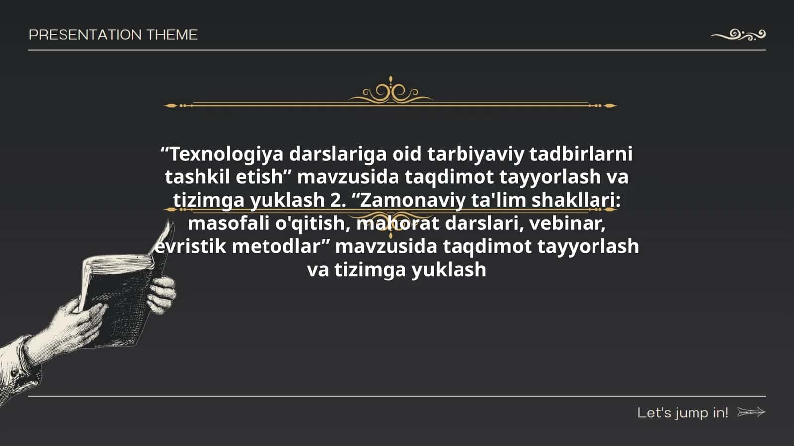 Texnologiya darslariga oid tarbiyaviy tadbirlarni tashkil etish 1
