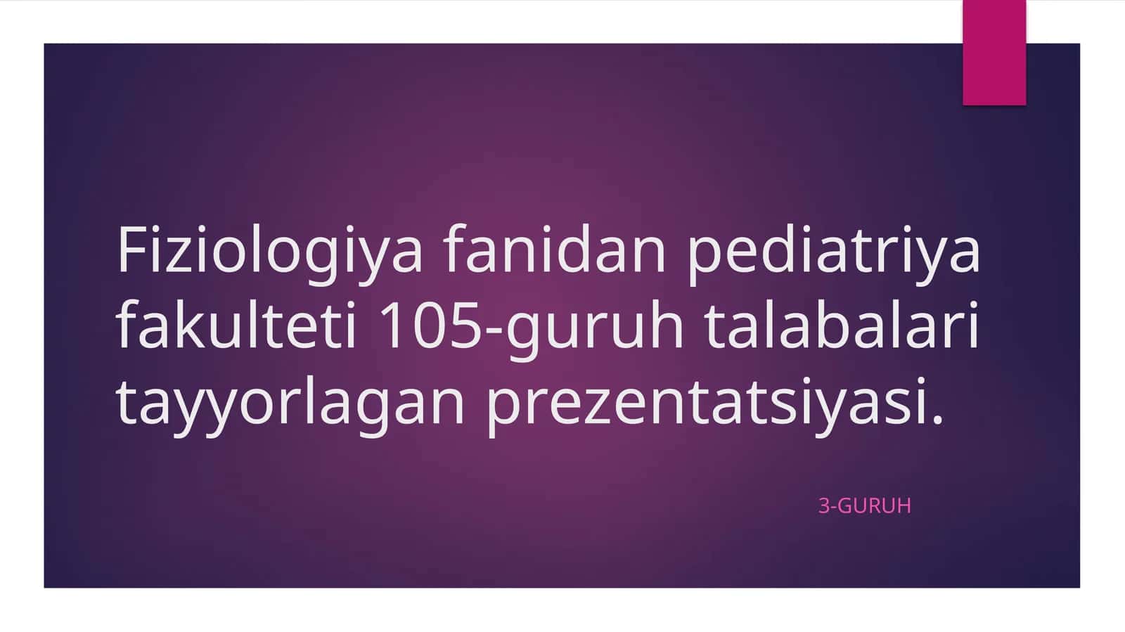 VEGETATIV NERV SISTEMASI 1