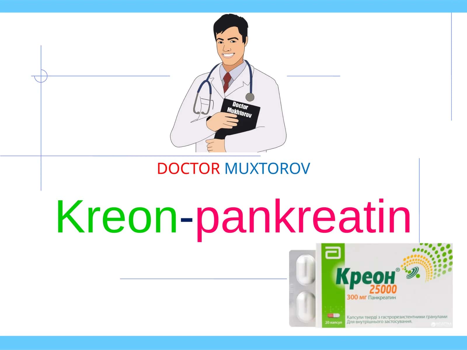Hazm fermentlari (Kreon-pankreatin) 1