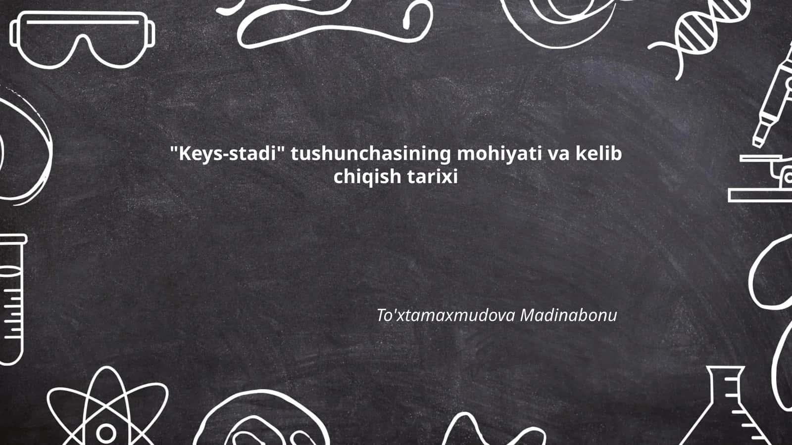 "Keys-stadi" tushunchasining mohiyati va kelib chiqish tarixi 1