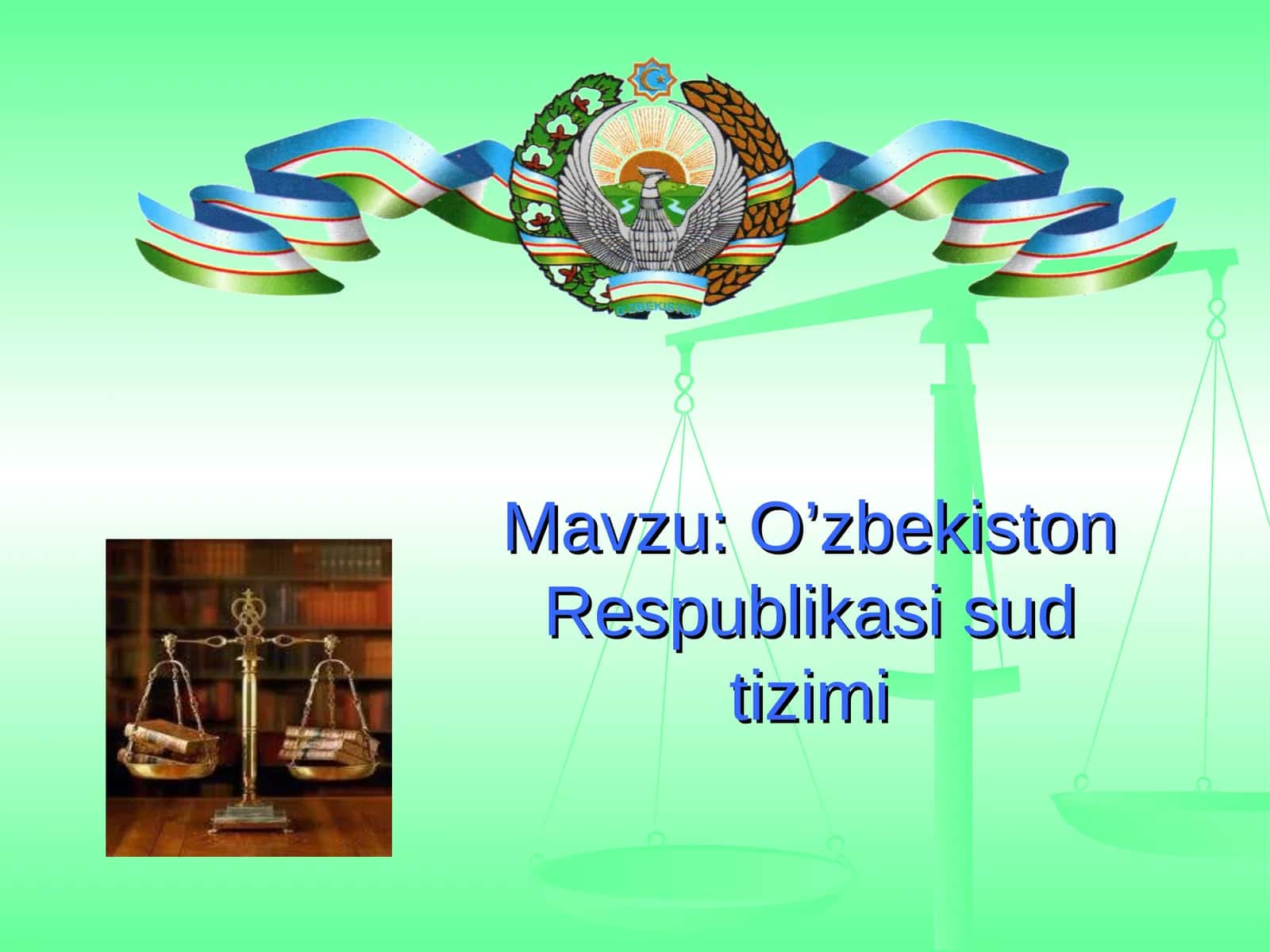 O’zbekiston Respublikasi sud tizimi 1