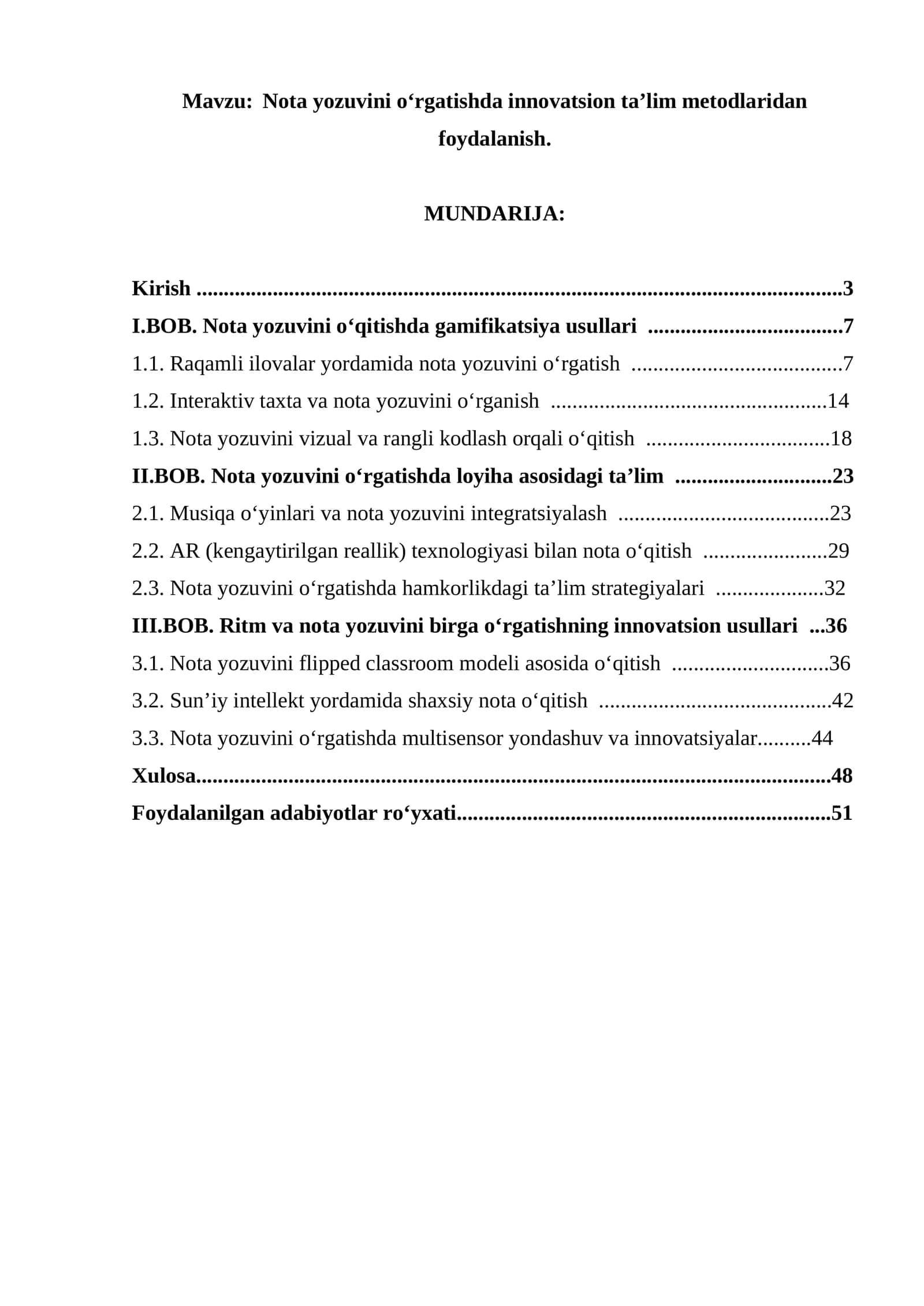 Nota yozuvini o‘rgatishda innovatsion ta’lim metodlaridan foydalanish. 1