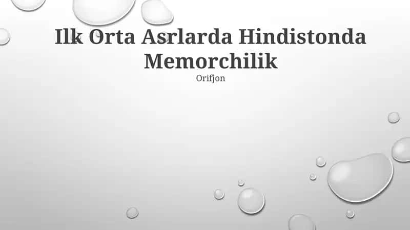 Ilk Orta Asrlarda Hindistonda Memorchilik 1