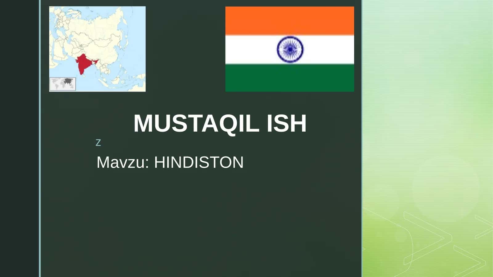Hindiston davlati 1
