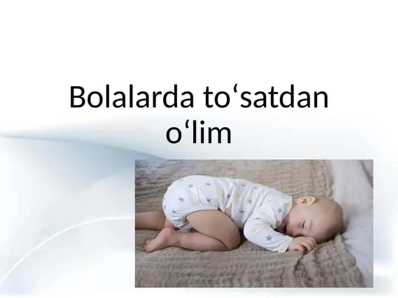 Bolalarda to‘satdan o‘lim 1