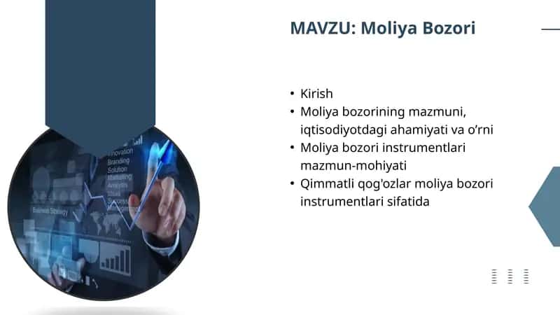 Moliya Bozori 1