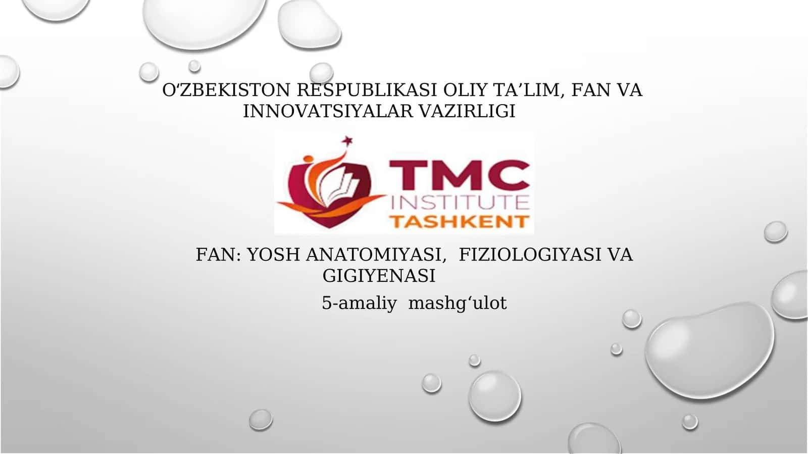 Jismoniy yuklamaning yurak–qontomir va nafas tizimi faoliyatiga ta’sirini o‘rganish 1