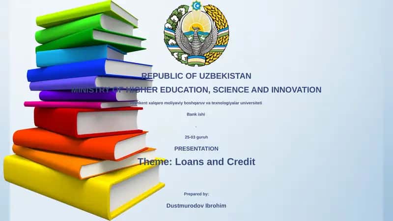 Loans and Credit 1