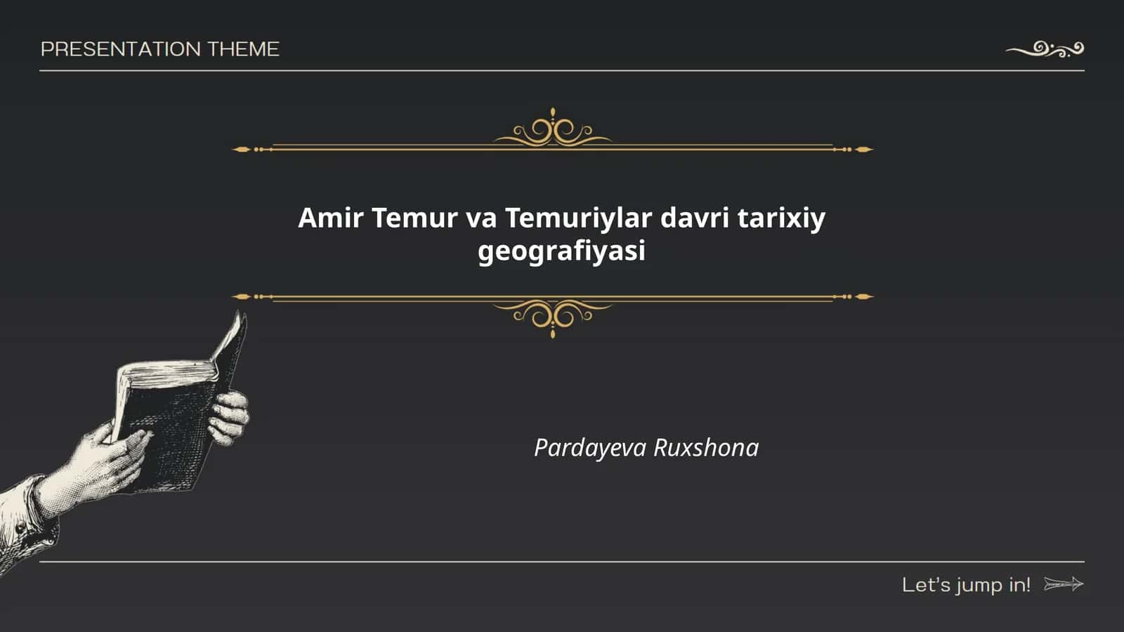 Amir Temur va Temuriylar davri tarixiy geografiyasi 1