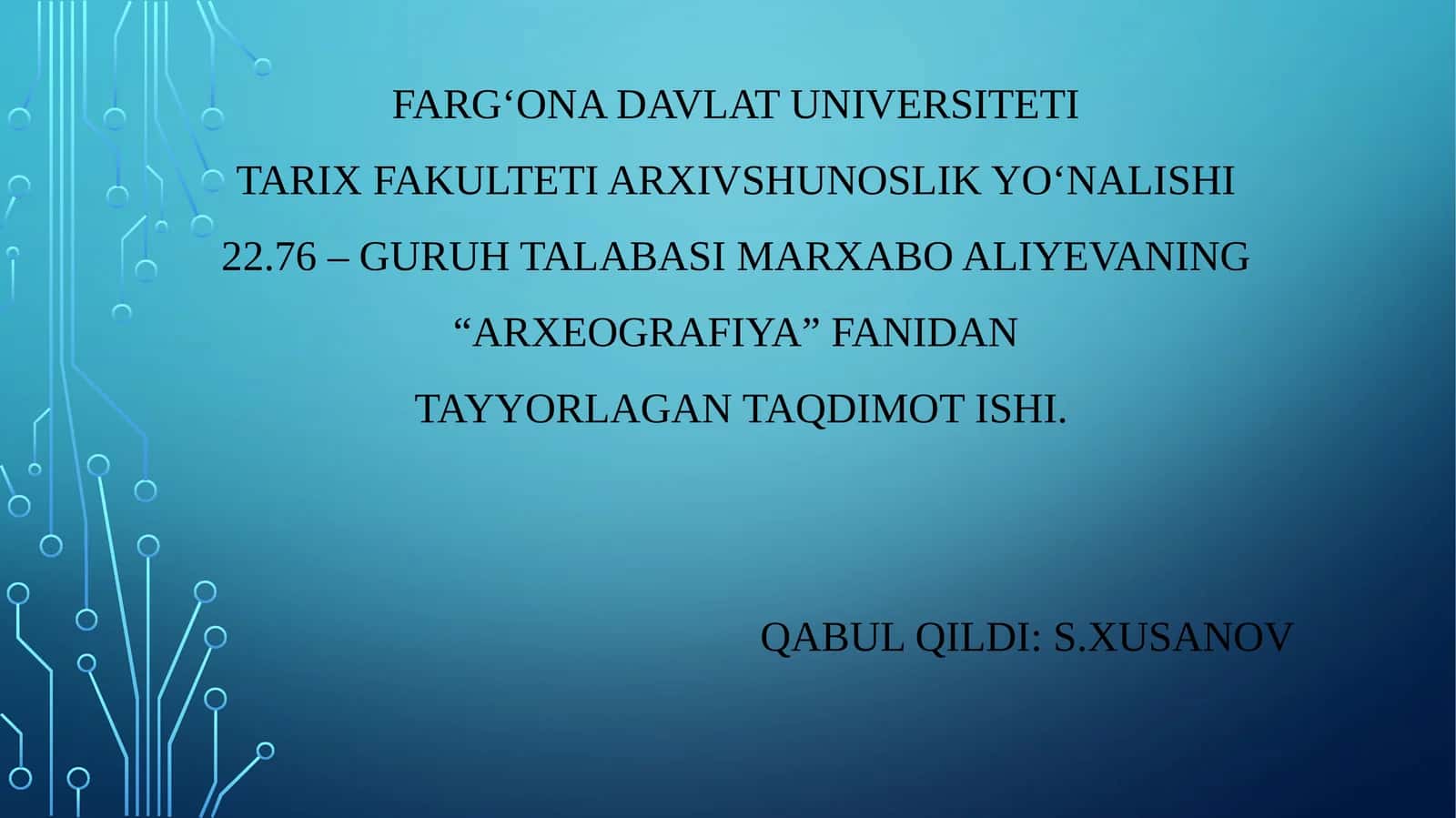 SO‘NGGI YILLARDA NASHR ETILGAN ARXEOGRAFIK TO‘PLAMLAR 1