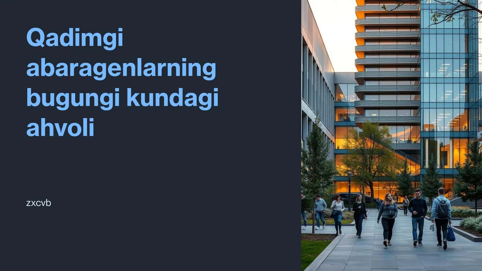 Qadimgi abaragenlarning bugungi kundagi ahvoli 1
