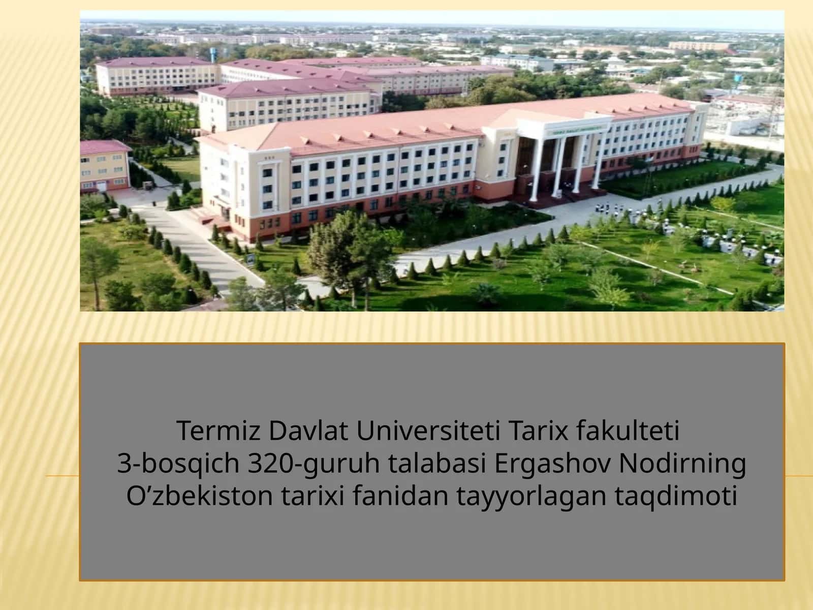 Mustabid Sovet tuzumining O’zbekistondagi qatag’onlik siyosati 1