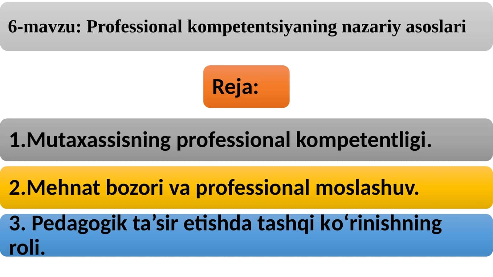Mutaxassisning professional kompetentligi 1