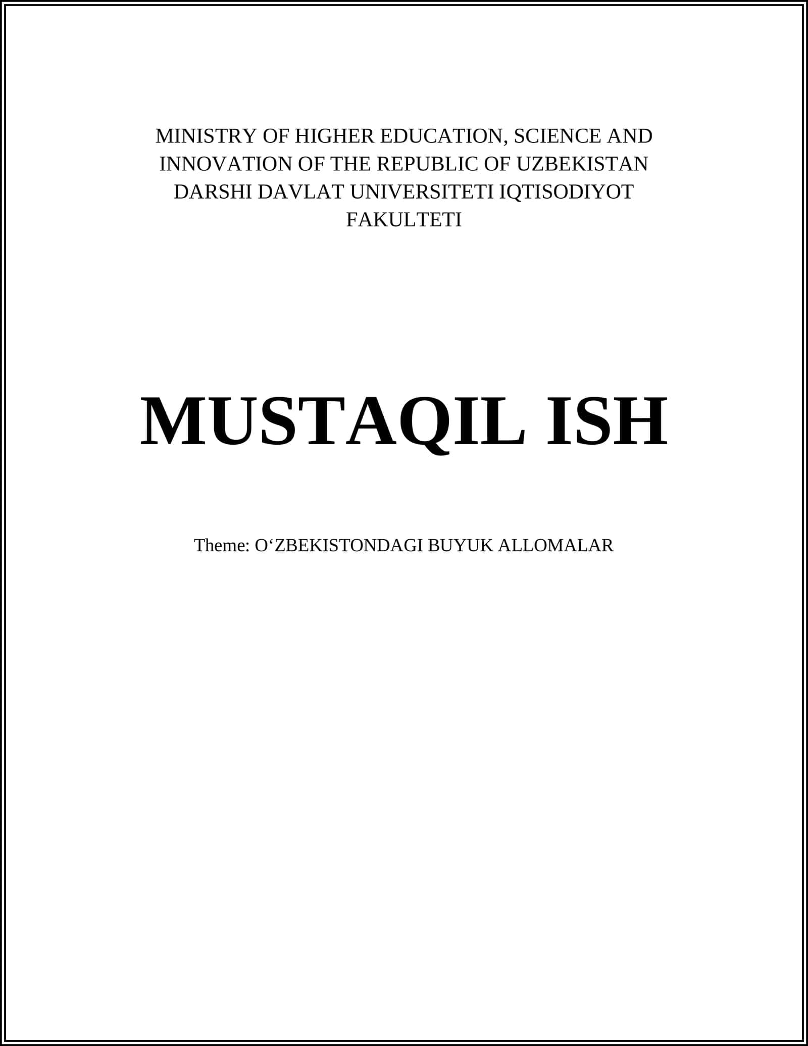 Al-Khwarizmi's Contributions to Mathematics 1