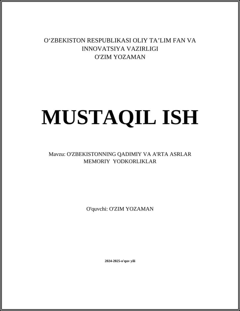 Afrosiyob shahri yodgorliklari 1