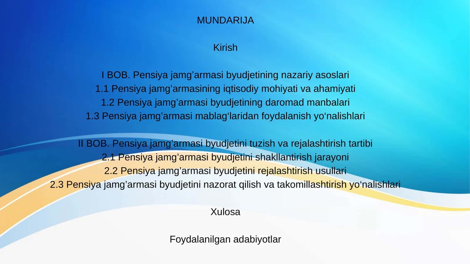 Pensiya jamg’armasi nazariy va amaliy asoslari 1