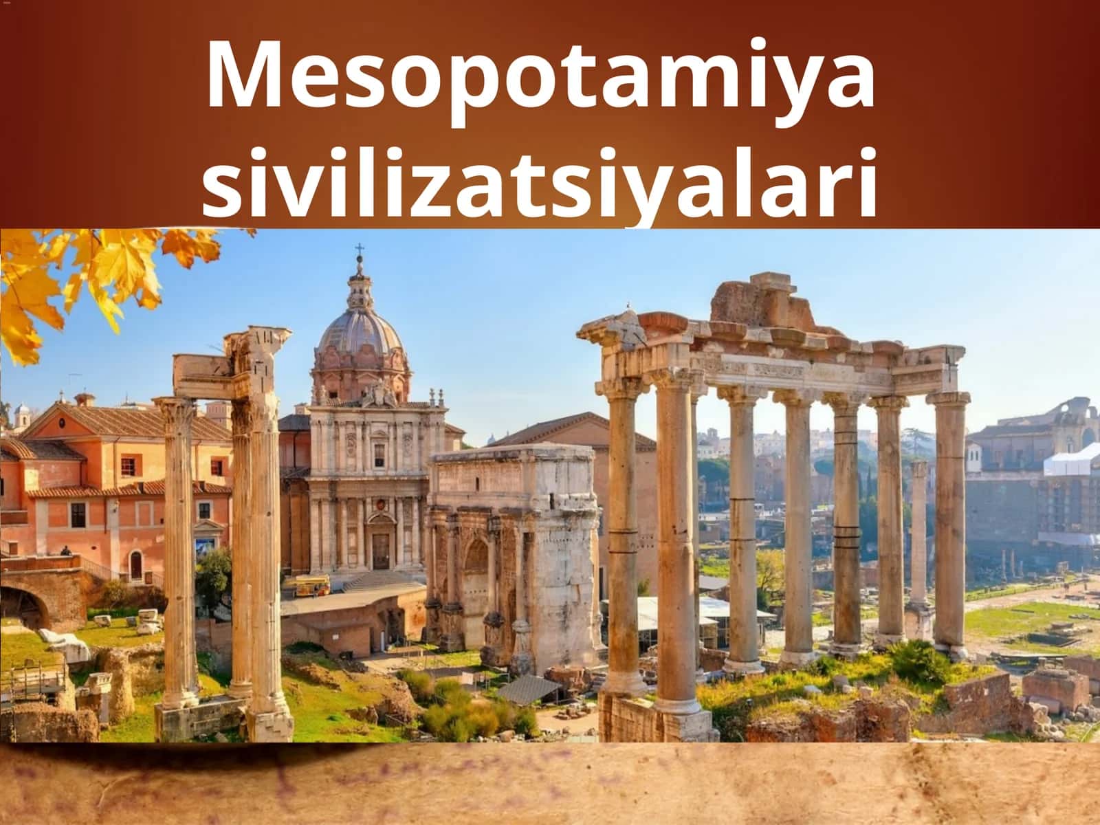 Mesopotamiya sivilizatsiyalari 1