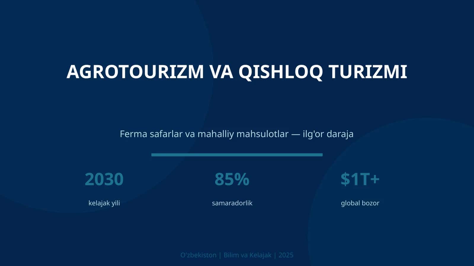 AGROTOURIZM VA QISHLOQ TURIZMI 1