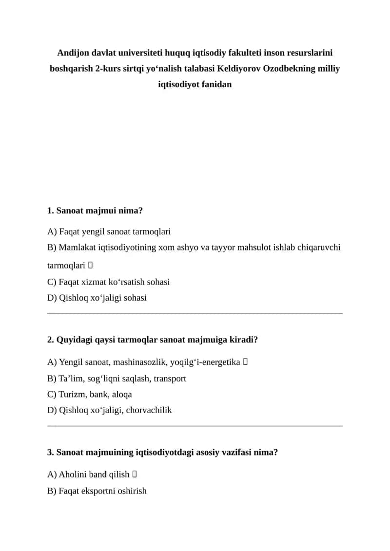Inson resurslarini boshqarish 2-kurs sirtqi 1
