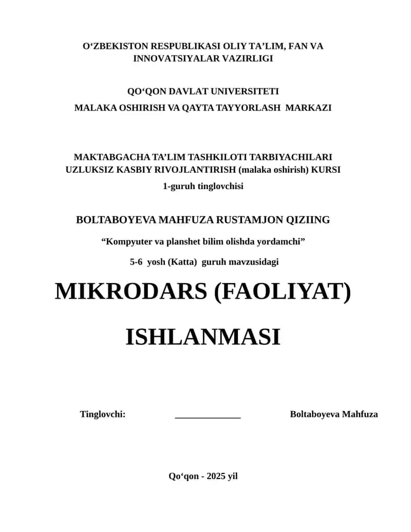 Kompyuter va planshet bilim olishda yordamchi 1