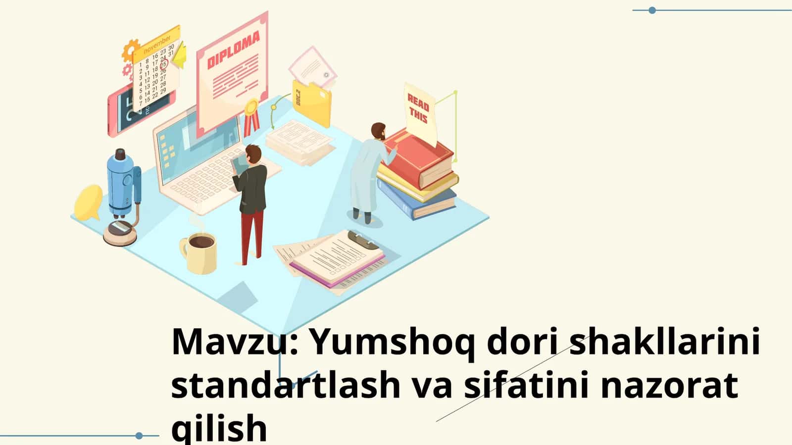 Yumshoq dori shakllarini standartlash va sifatini nazorat qilish 1