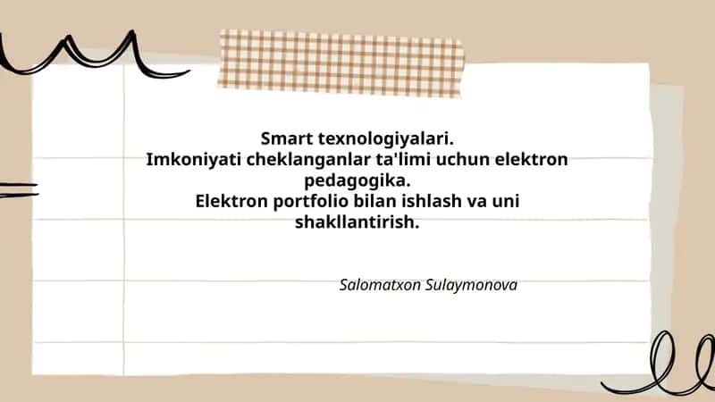 Smart texnologiyalari 1