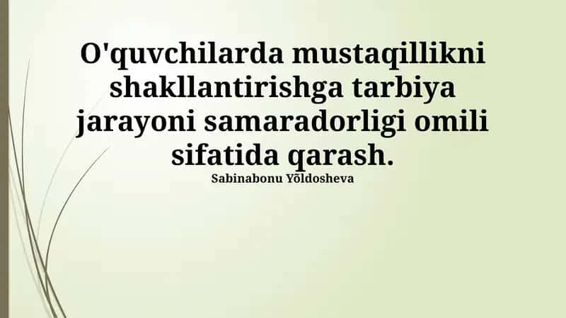 Mustaqil fikrlashni rivojlantirish usullari 1