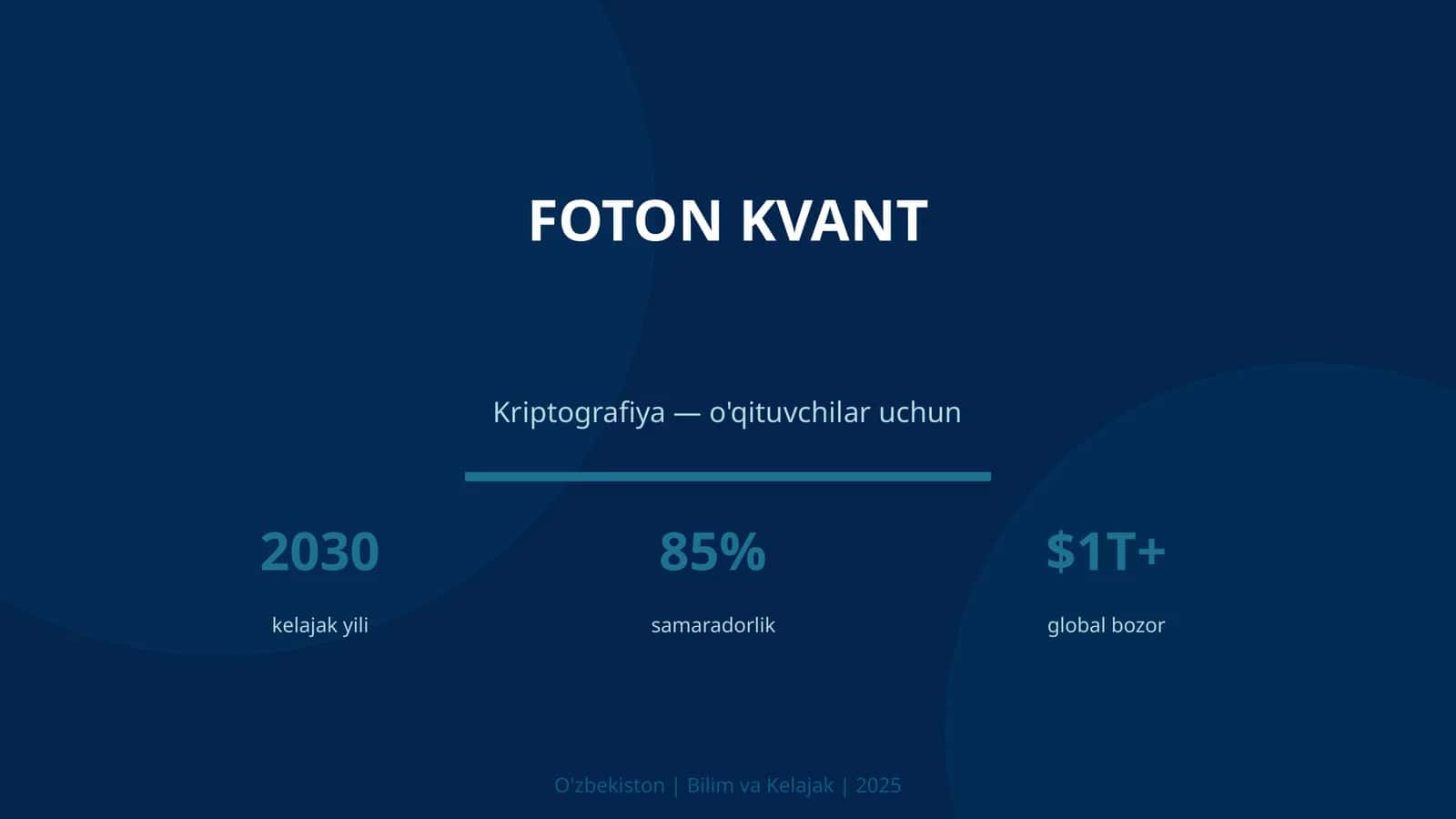 Foton kvant 1