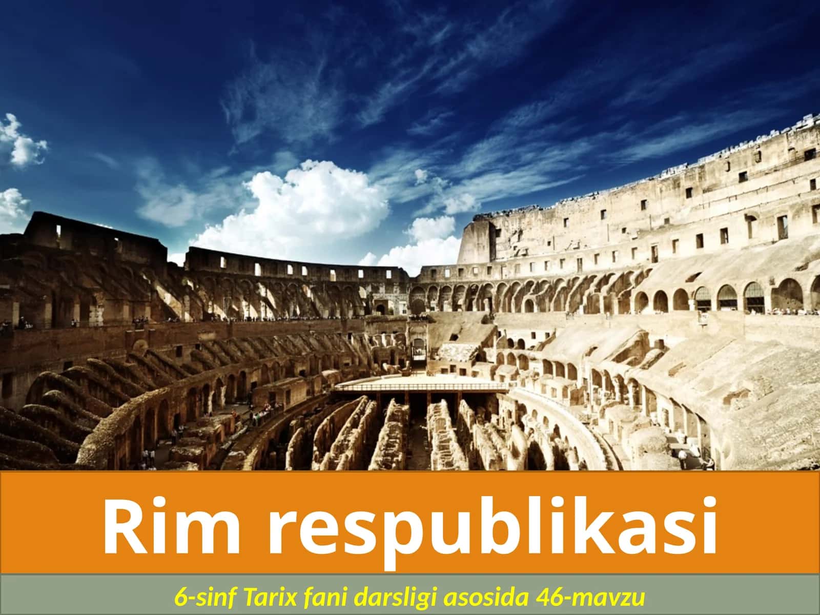 6-sinf Tarix fanidan dizlik asosida 46-mavzu 1